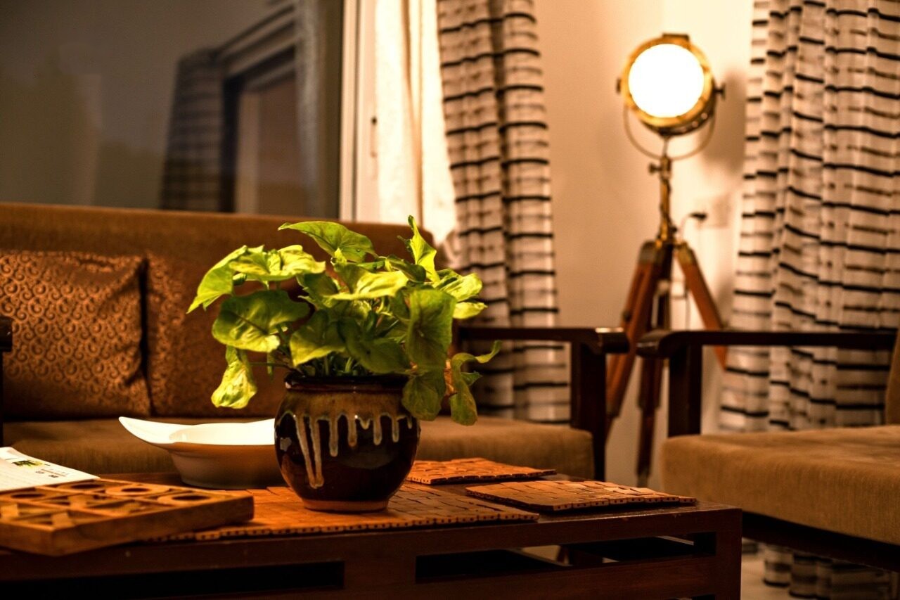 Living room seating area